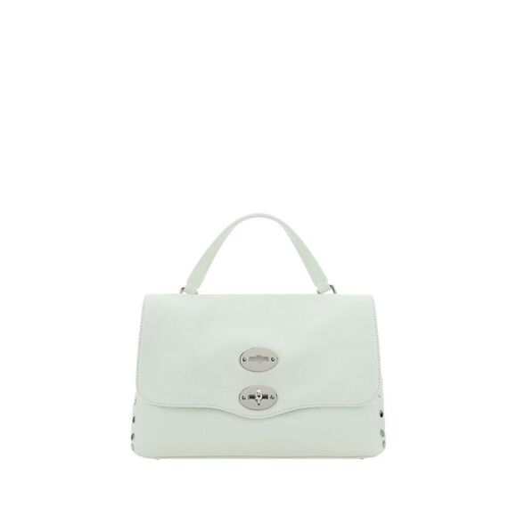 Zanellato White Calf Leather Bos Taurus Shoulder Women's Bag